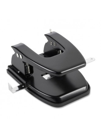 Business Source 65626 Heavy-duty Hole Punch, 30 sheets capacity, Black, each